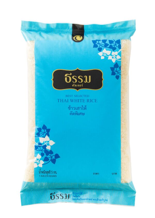 5-kg-01 ธรรม ข้าวเสาไห้ คุณภาพคัดพิเศษ - Image 1