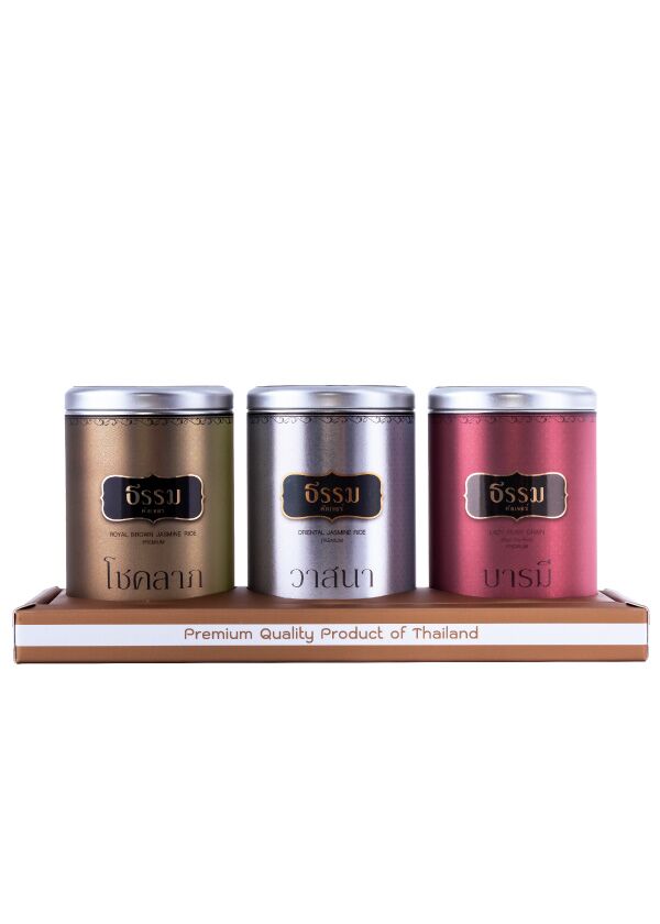 ชุดของขวัญข้าวธรรม “โชคลาภ วาสนา บารมี” - Image 1