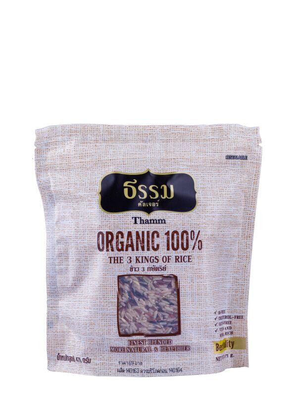 ธรรม ข้าวออร์แกนิค 3 กษัตริย์ 100% - Image 1